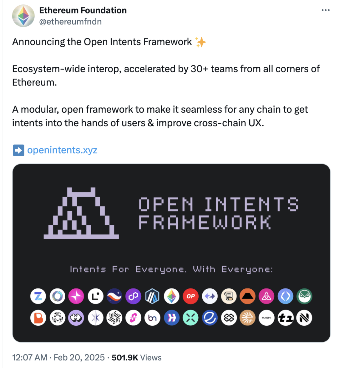 [Myung Jung-sun's Review] Ethereum Unveils 'Open Intent Framework ...