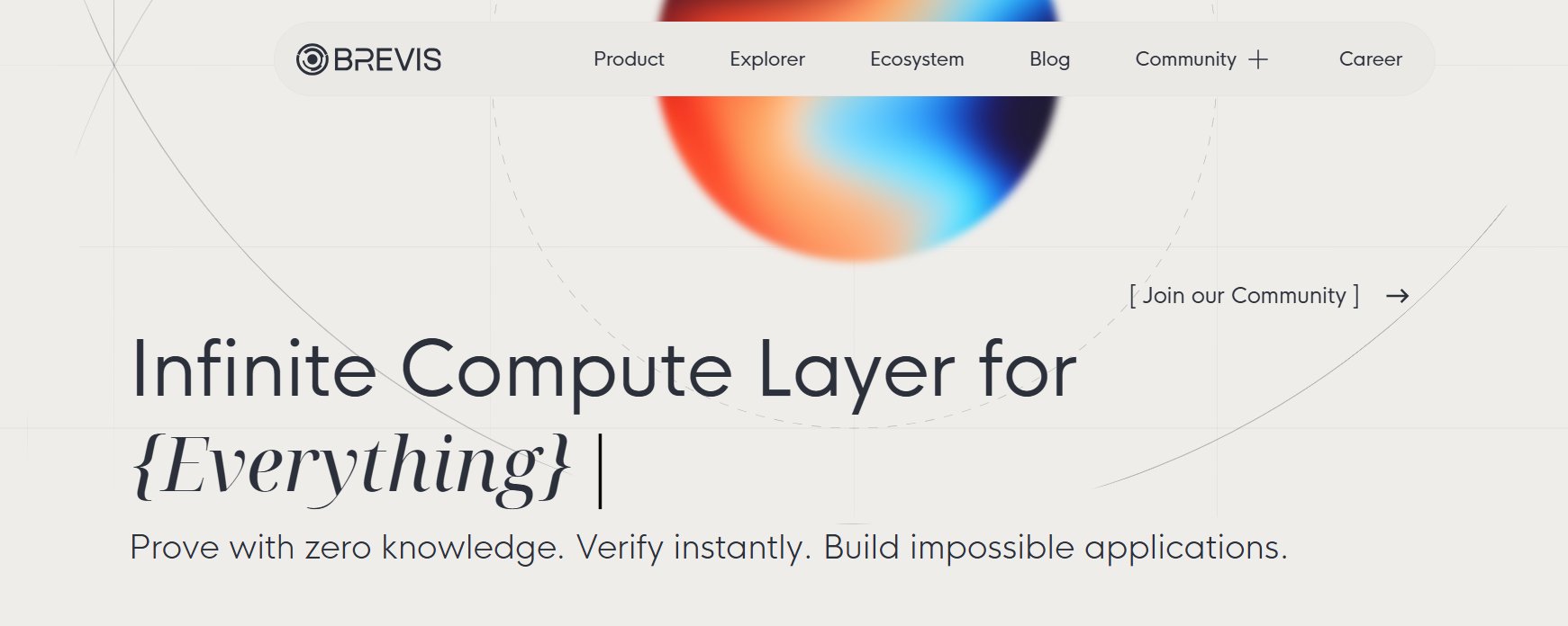 Brevis Research Report: Infinite Verifiable Computing Layer with zkVM ...